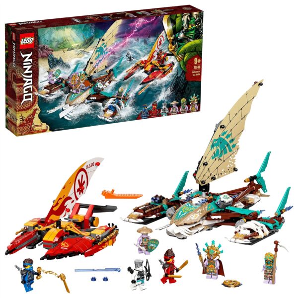 LEGO 71748 lego ninjago battaglia in mare catamarani