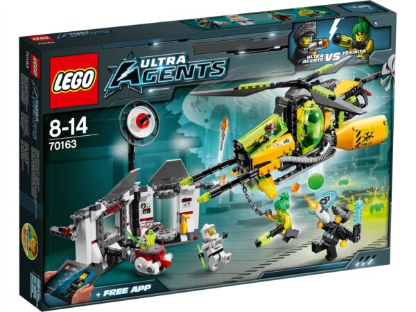 LEGO 70163 lego ultra agents fusione tossica di toxikita