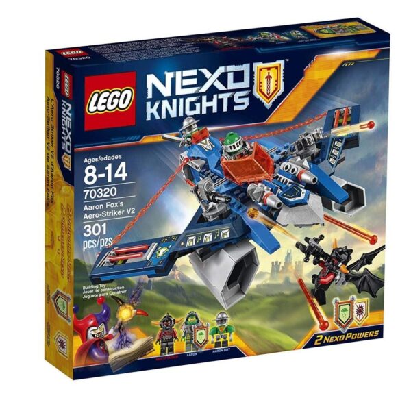 LEGO 70320 lego nexo knights l'aero-jet v2 di aaron