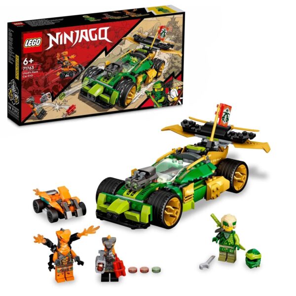 LEGO 71763 lego ninjago evolution auto corsa lloyd
