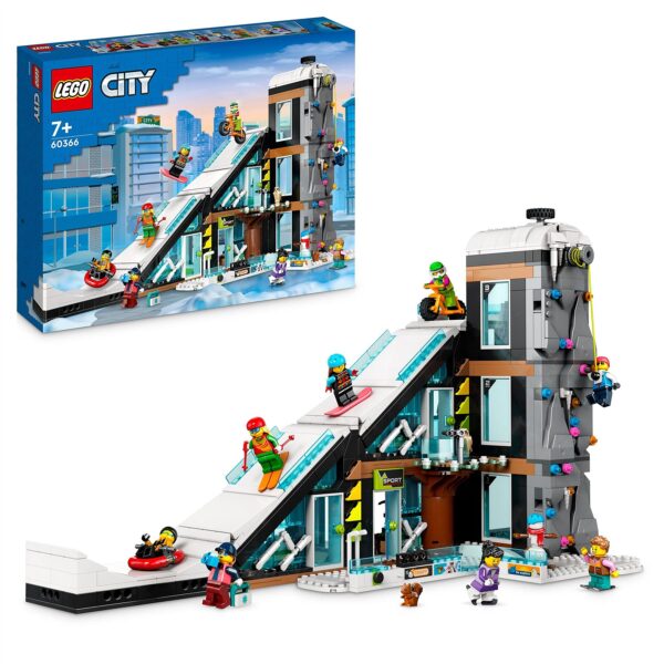 LEGO 60366 lego my city centro sci e arrampicata