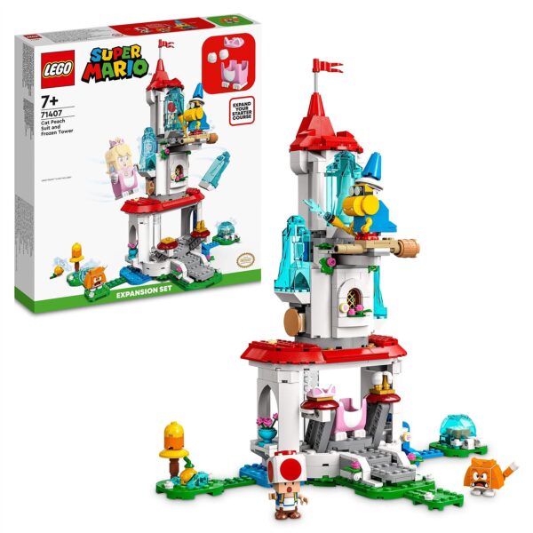 LEGO 71407 lego super mario pack esp peach gatto +torre