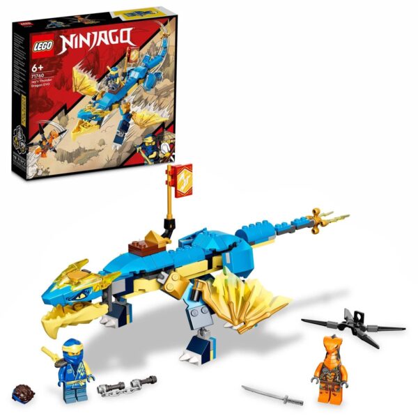 LEGO 71760 lego ninjago evolution dragone tuono jay
