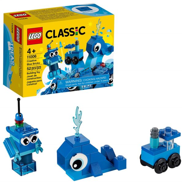 LEGO 11006 lego classic mattoncini blu creativi
