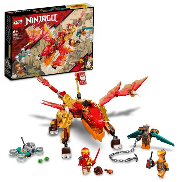 LEGO 71762 lego ninjago evolution dragone fuoco kai