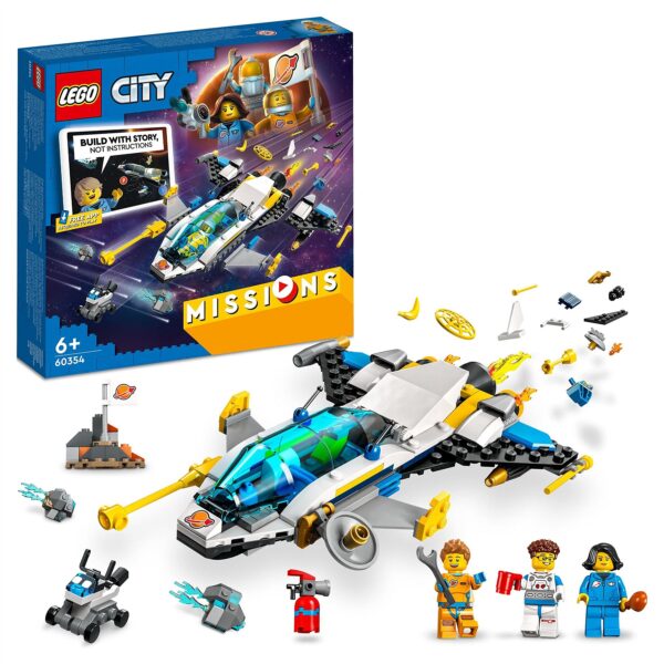 LEGO 60354 lego city space port missioni esplorazione marte